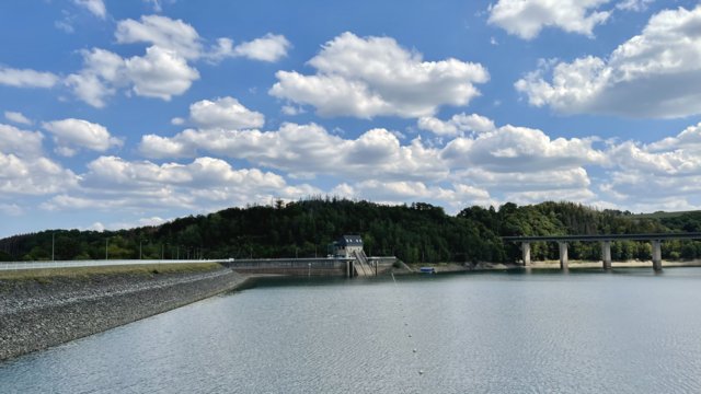 Wupper-Talsperre im Juli 2022 Wupper-Talsperre im Juli 2022
